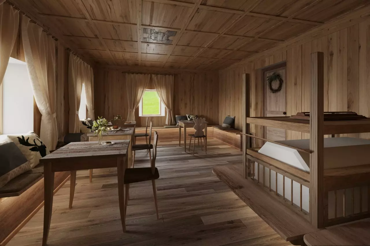 Chalet Sotciastel in Italian Alps, photo 23 of 43