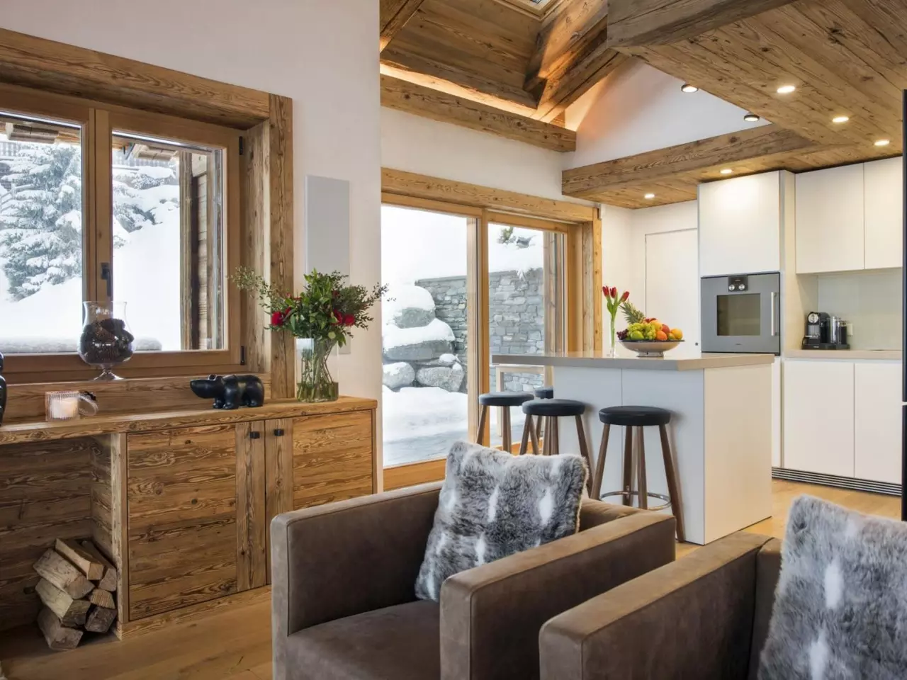 Chalet La Vigne in Swiss Alps, photo 21 of 22