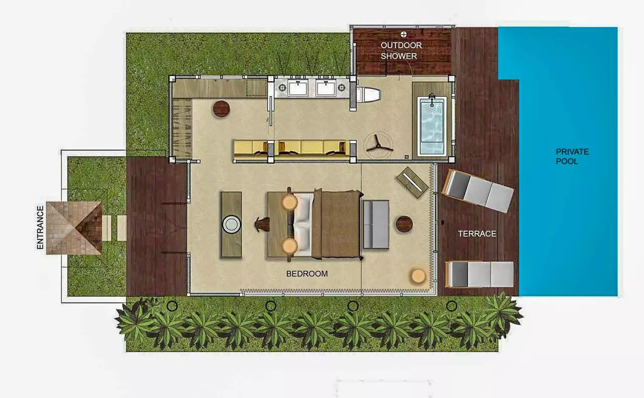 The Vijitt Resort - Deluxe Pool Villa in Phuket & Andaman Coast, photo 15 of 30