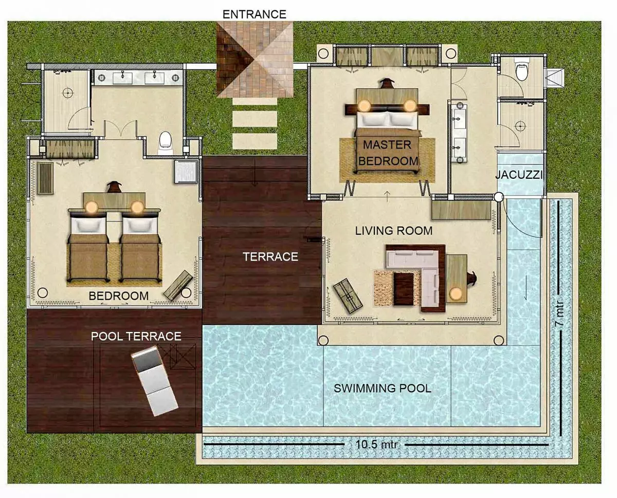 The Vijitt Resort - Two Bedroom Pool Villa in Asia & Middle East, photo 19 of 30