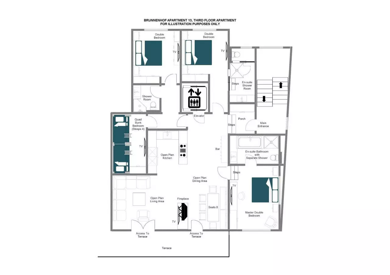 4-Bed Chalet with Swimming pool, Lech in Lech & Zürs, photo 16 of 16