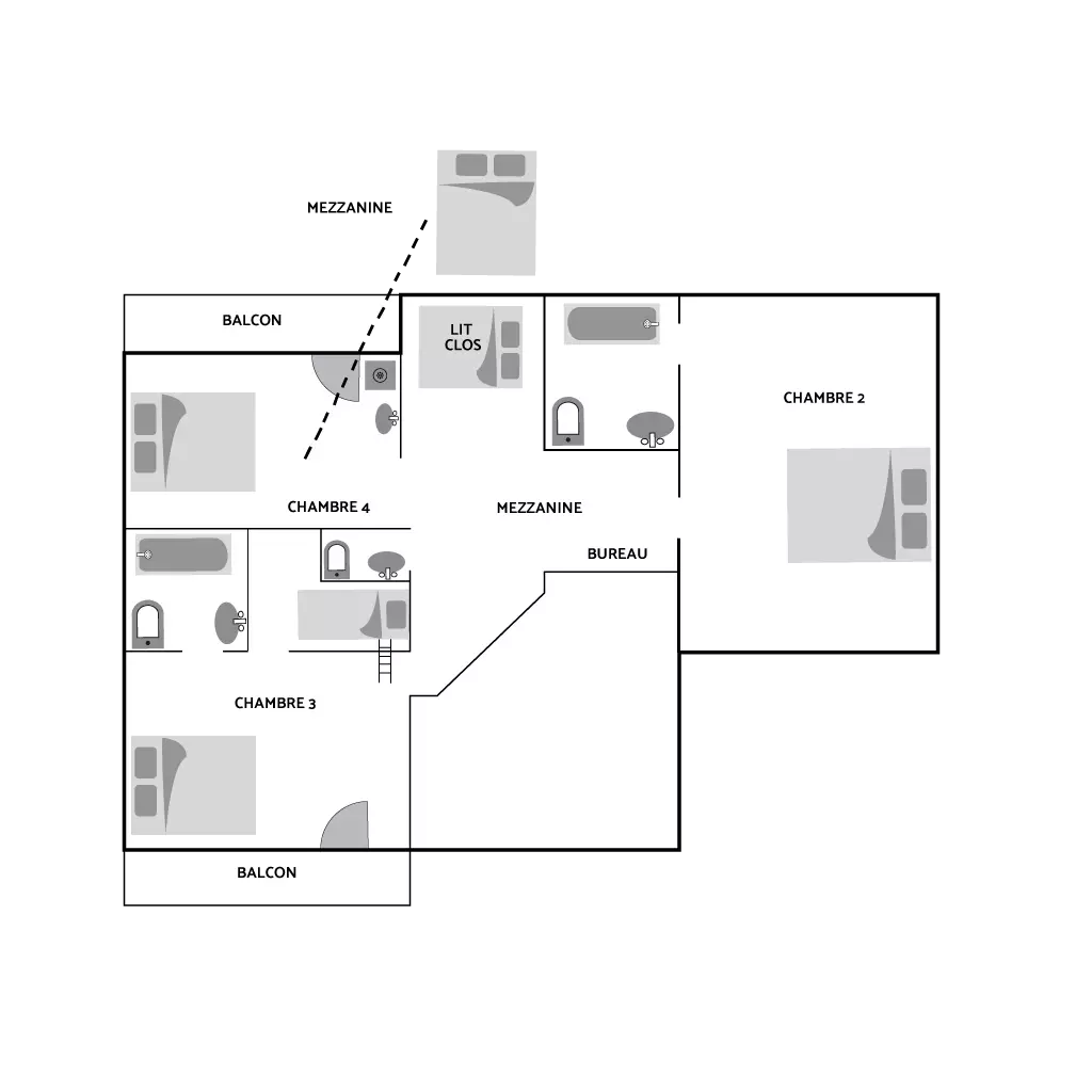 Chalet Cristal in Chamonix, photo 24 of 24