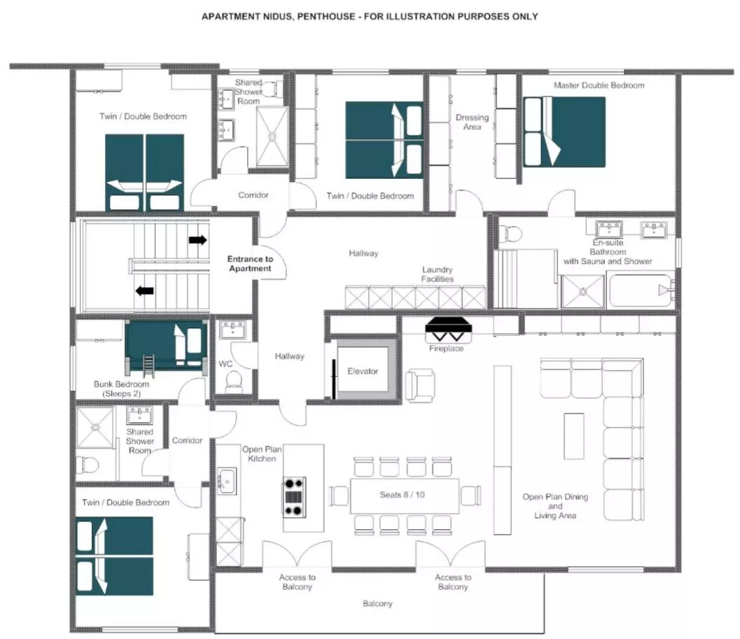 Nidus Penthouse in Lech & Zürs, photo 24 of 24