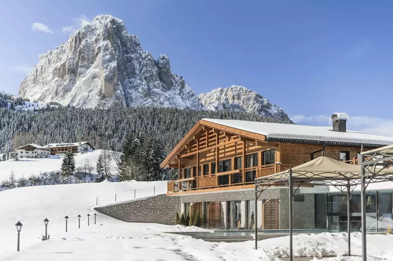 Chalet Sella Ronda in Italian Alps
