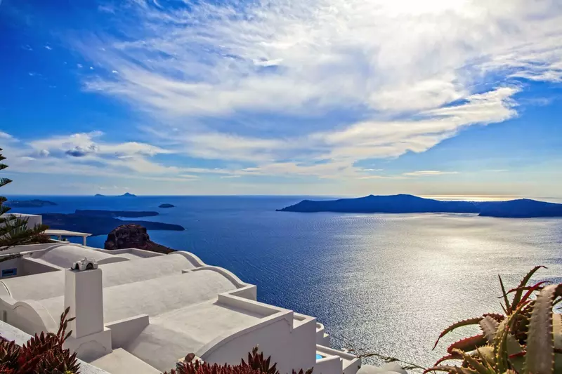 Villa Erossea in Santorini