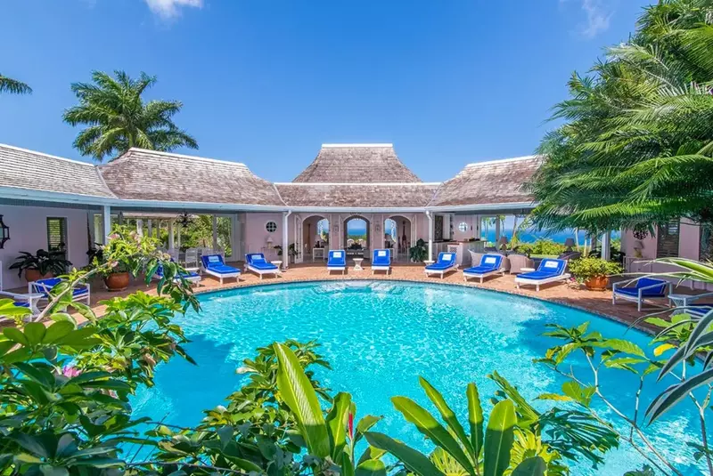 Ma Moura at the Tryall Club in Jamaica