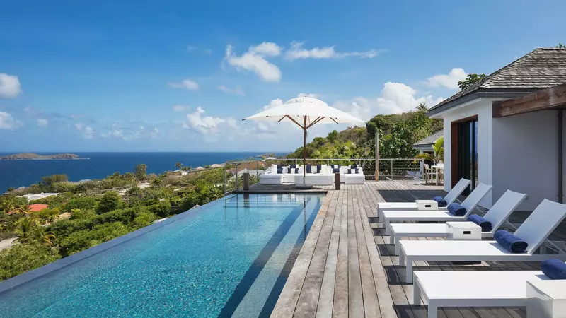 Villa Cap Azur in St Barths