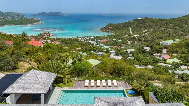 Villa Wine Note in St Barths